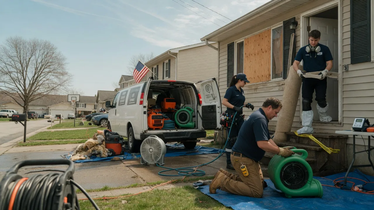 Water Damage Restoration in Harper Woods, MI near me